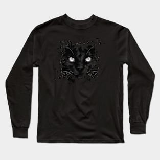 Black  Cat Long Sleeve T-Shirt